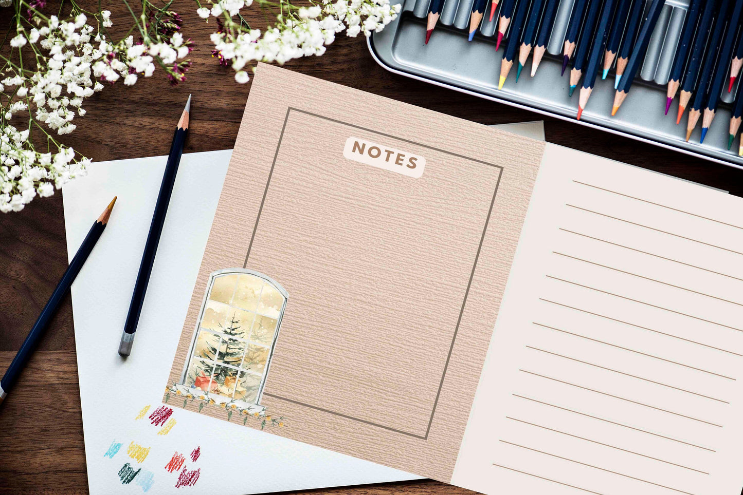 DIY Printable Notecard